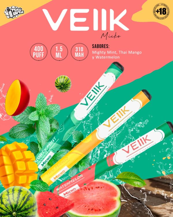 Descartable Veiik 400 puff
