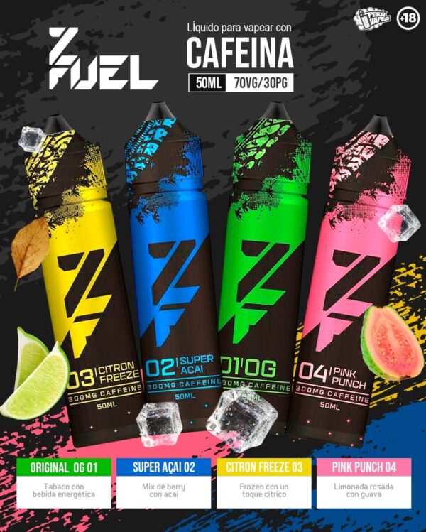 Zap Fuel Cafeina 300mg
